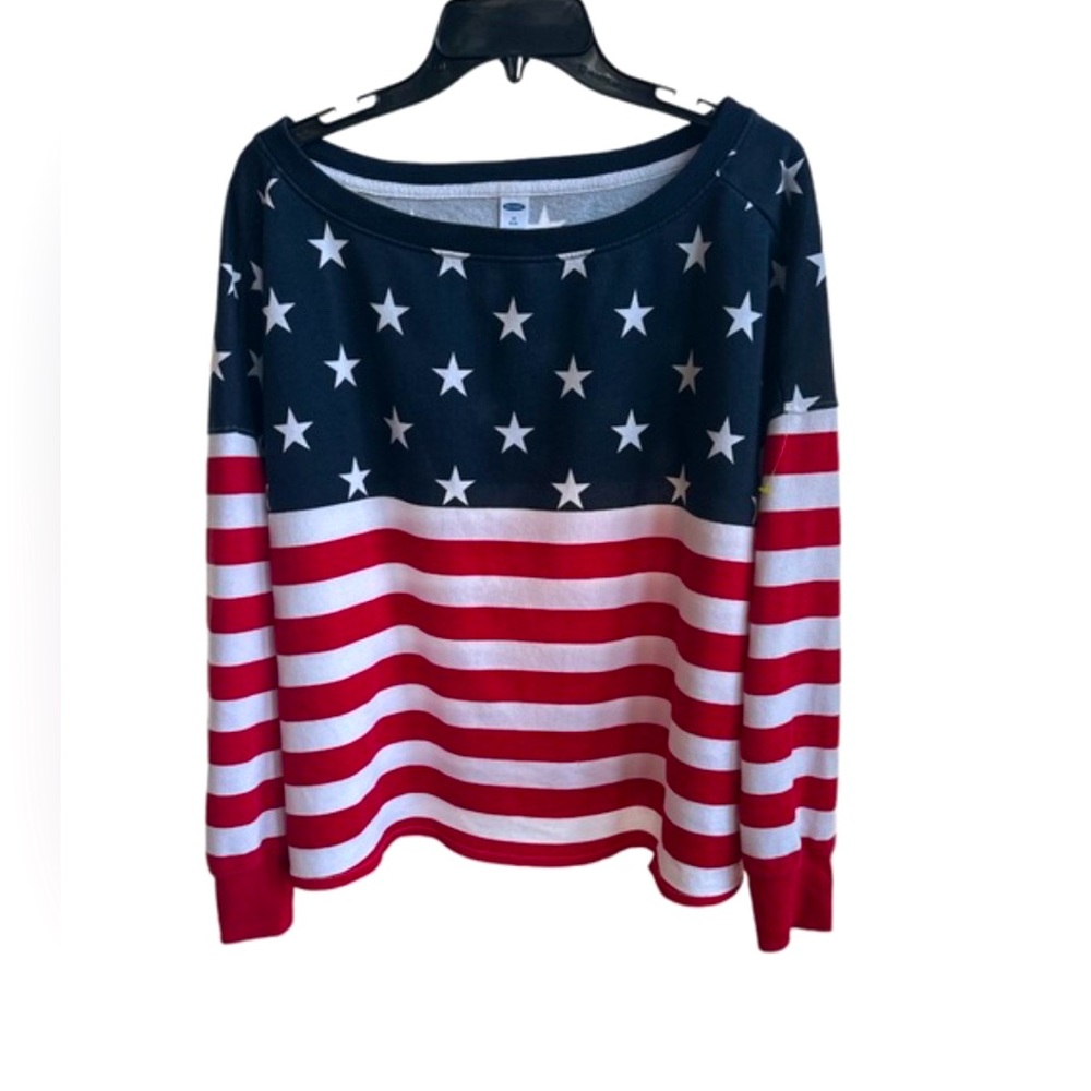 New Old Navy Patriotic Star Top